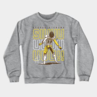 George Pickens Pittsburgh SIUUU Celebration Crewneck Sweatshirt